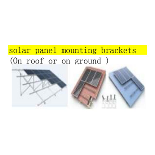 Solar Panel Mounting Brackets (On roof & on garden)